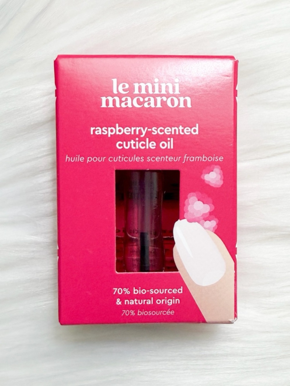 Le Mini Macaron Raspberry Scented Cuticle Oil - Picture 1 of 1